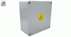 Caja paso  300x 250x125mm AlFo t-atornil IP65