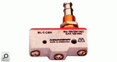 Microcontacto c-boton 8,5mmD largo NA-NC BL-2