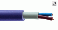 Cable subter  1kV Cu  2x 4mm2 PVC