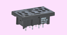 Zocalo rele  3A  8p pin p-circuito impreso