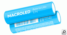 Bateria   3,7V  1,80A/h Litio p-luz emergenc