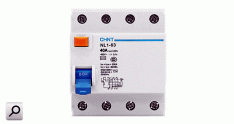 Disyuntor diferenc 4x 40A  30mA "AC"      NXL