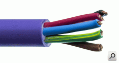 Cable subter  1kV Cu  5x 2,5mm2 PVC
