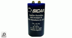 Capacitor elect 220V   80- 100mf 1/6HP