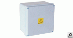 Caja paso  100x 100x 60mm PVC GRI t-GRI IP56